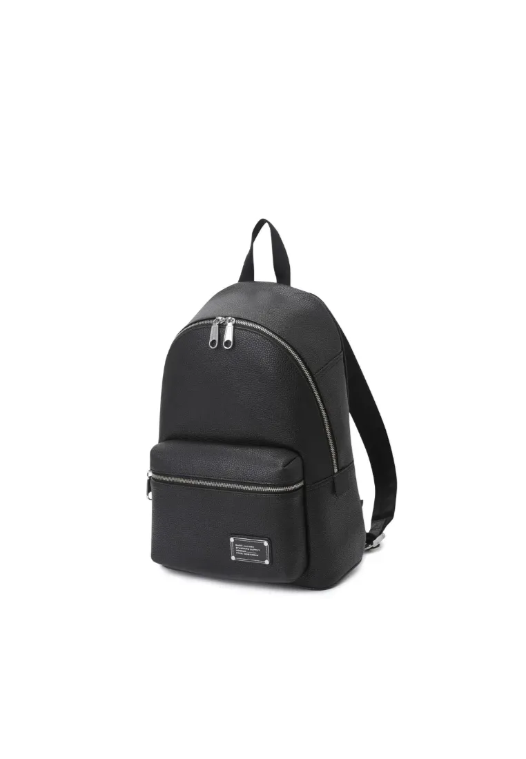 ( AS IS ) Marc Jacobs Leather Backpack In Black 4P4HBP005H01