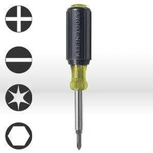 32500 Klein Tools Multi Purpose Tool,Screwdriver/Nut Driver,11-in-1,3/8"5/16"and 1/4"nut drivers