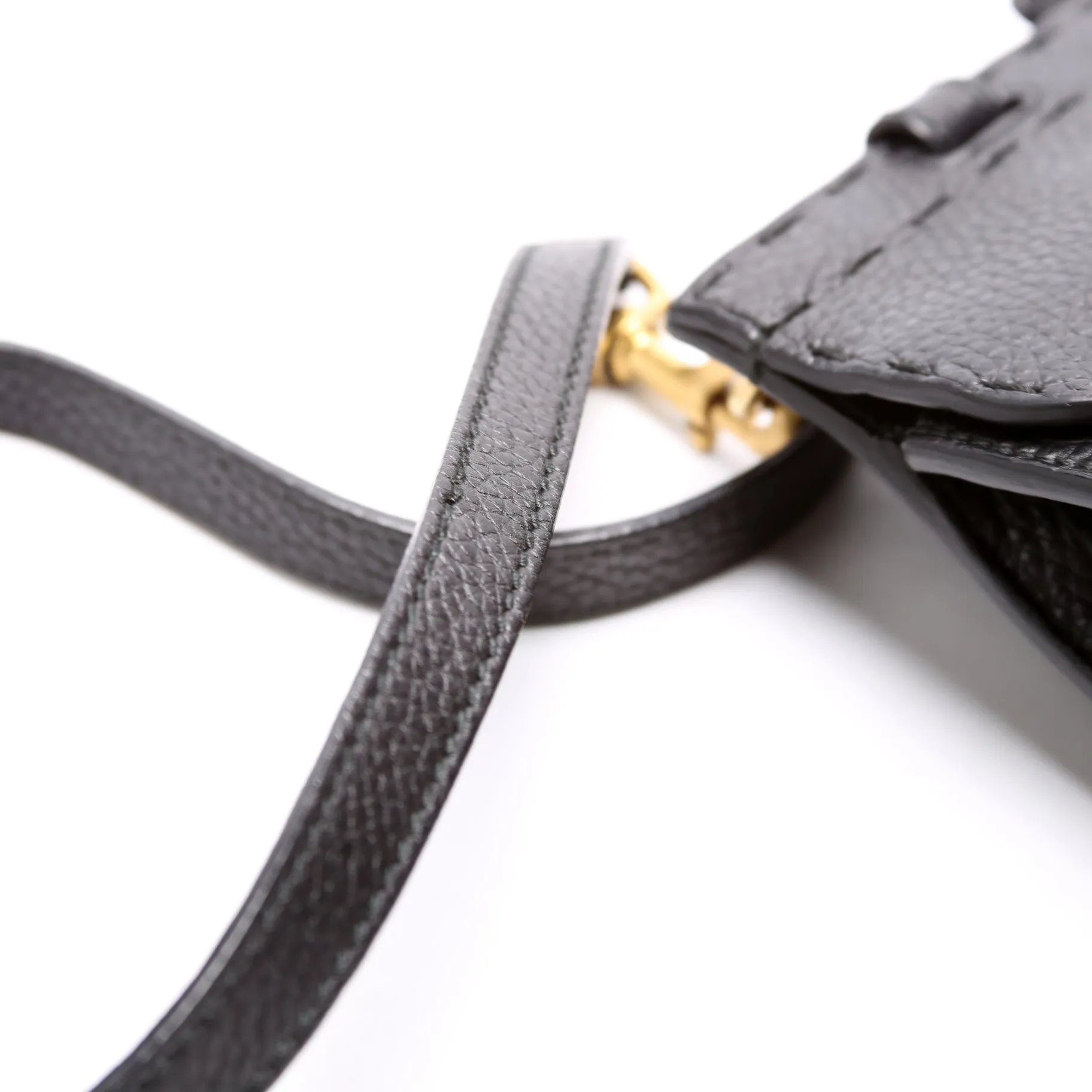 442622 Mini Marmont Top Handle Black