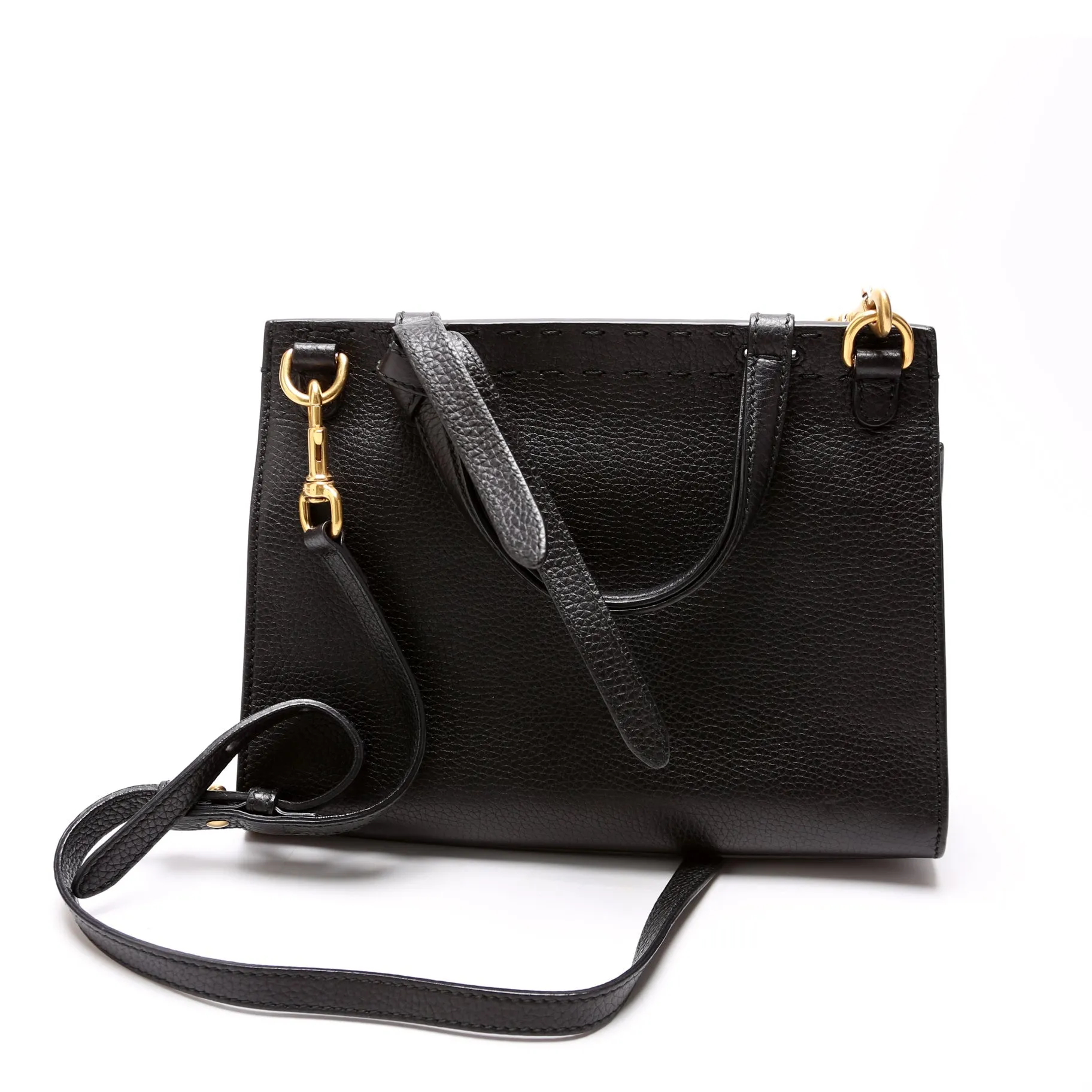 442622 Mini Marmont Top Handle Black