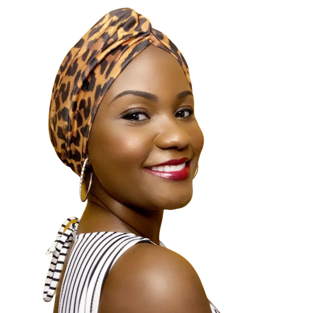 AQUA "Vintage Twist" Turban (Wild Child)