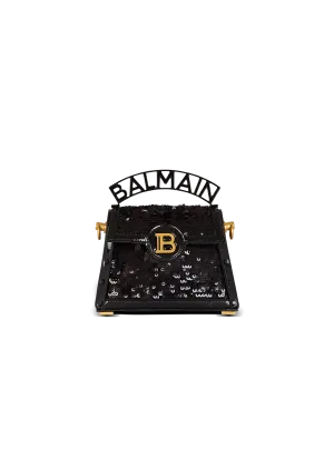 B-Buzz Dynasty Small bag in leather and sequins