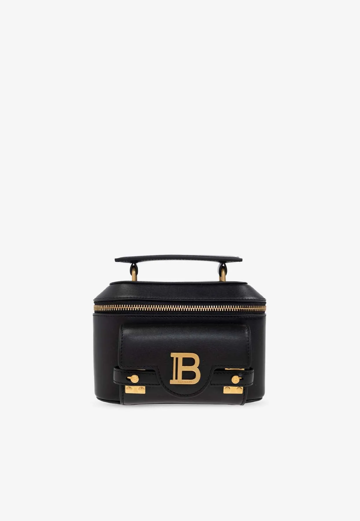 B-Buzz Leather Top Handle Bag
