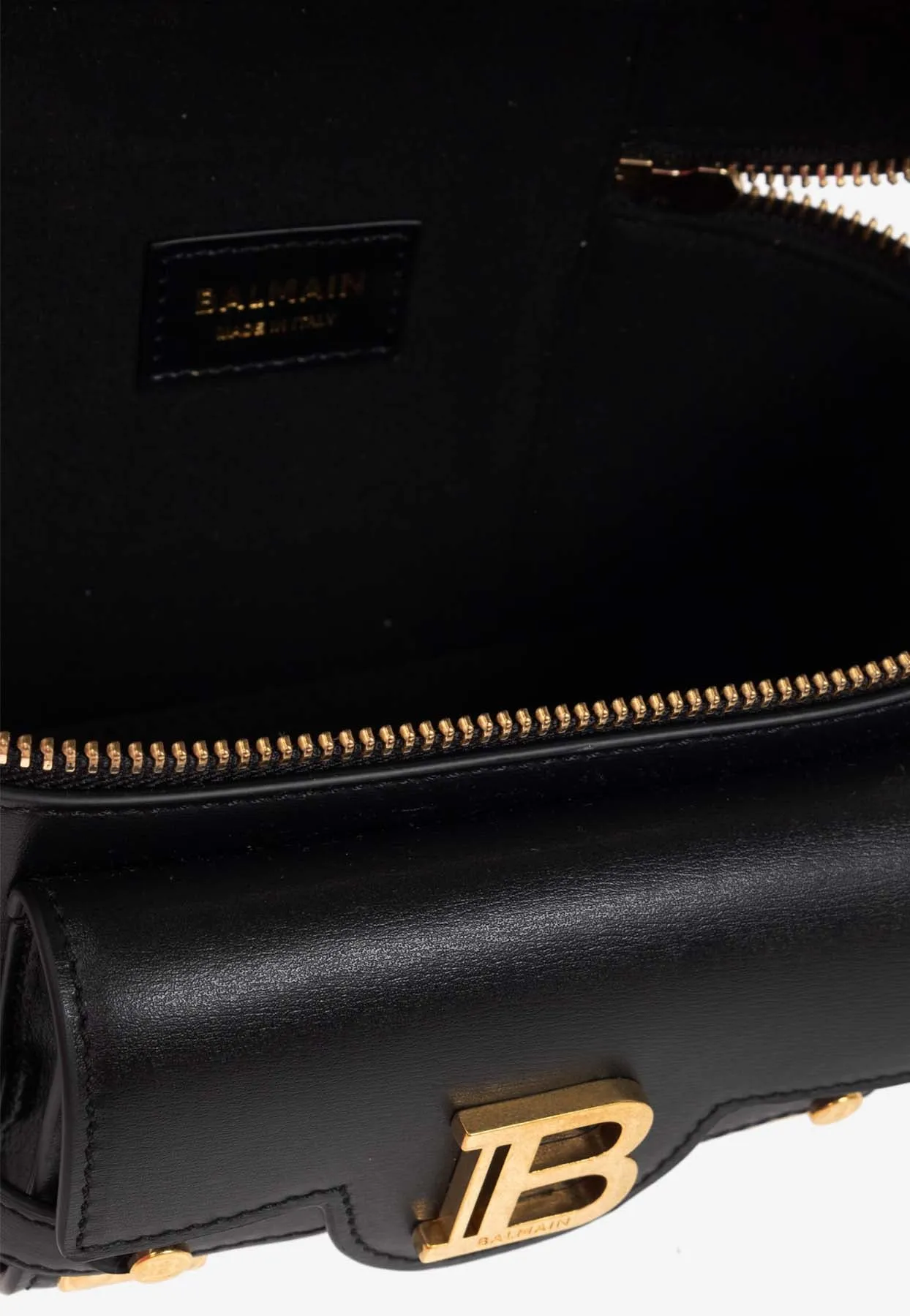 B-Buzz Leather Top Handle Bag