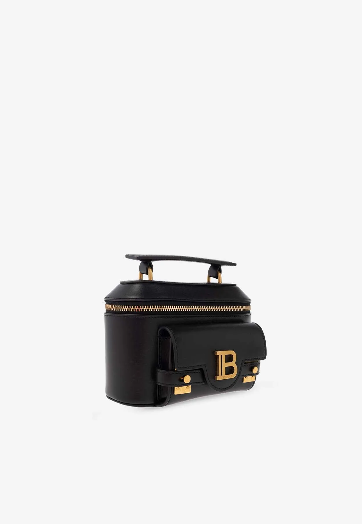 B-Buzz Leather Top Handle Bag