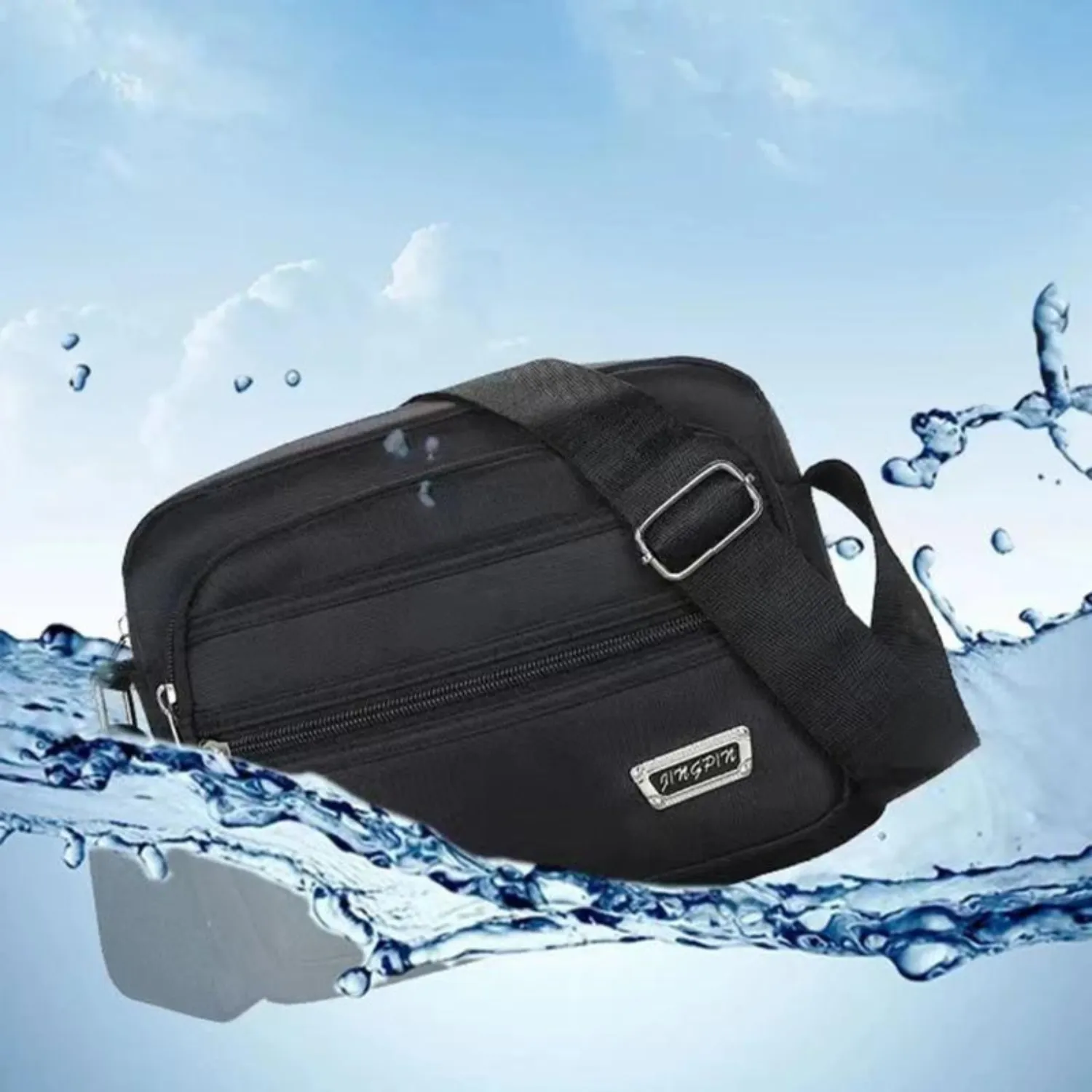 Business Leisure Multi-Layer Shoulder Bag