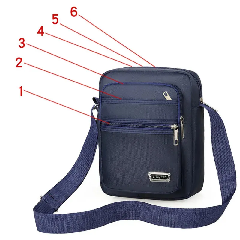 Business Leisure Multi-Layer Shoulder Bag