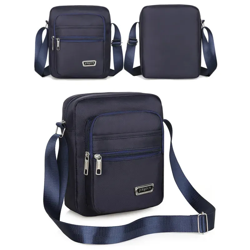 Business Leisure Multi-Layer Shoulder Bag