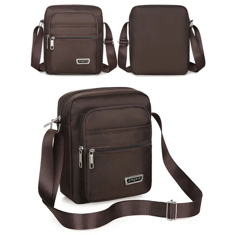 Business Leisure Multi-Layer Shoulder Bag