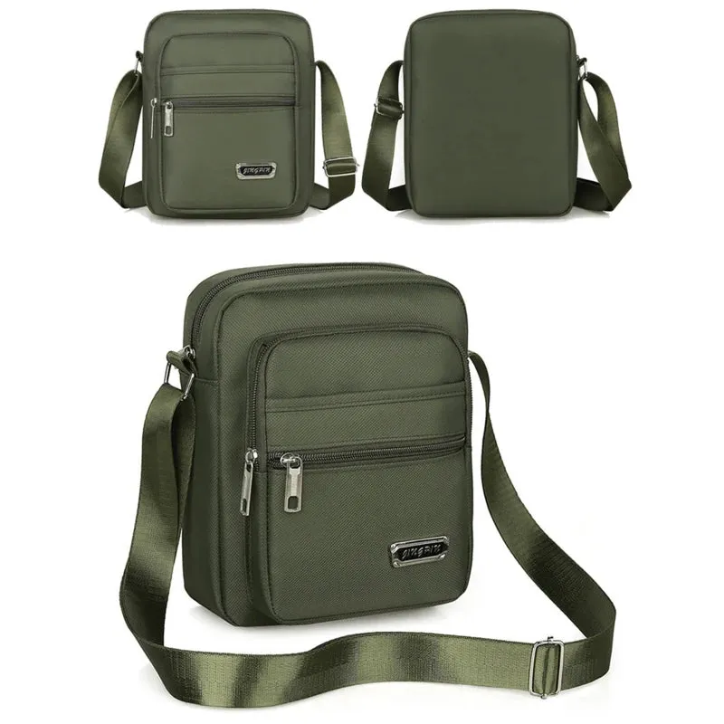 Business Leisure Multi-Layer Shoulder Bag