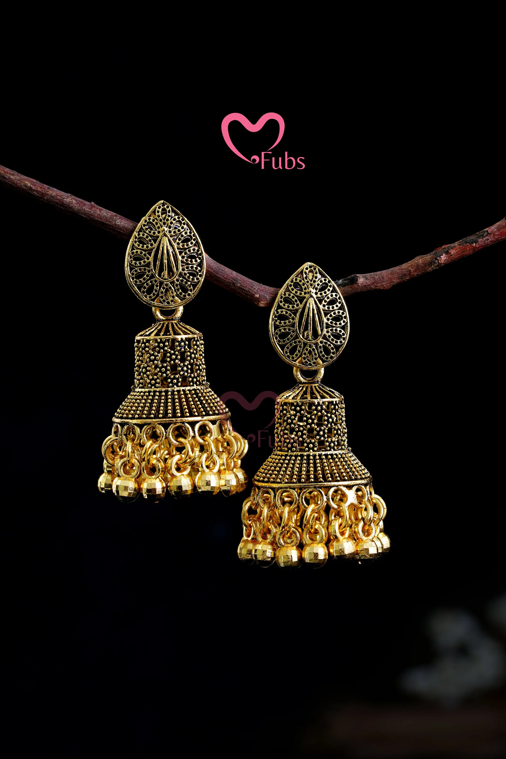 Charming Elegant Treasure Drop Jhumka