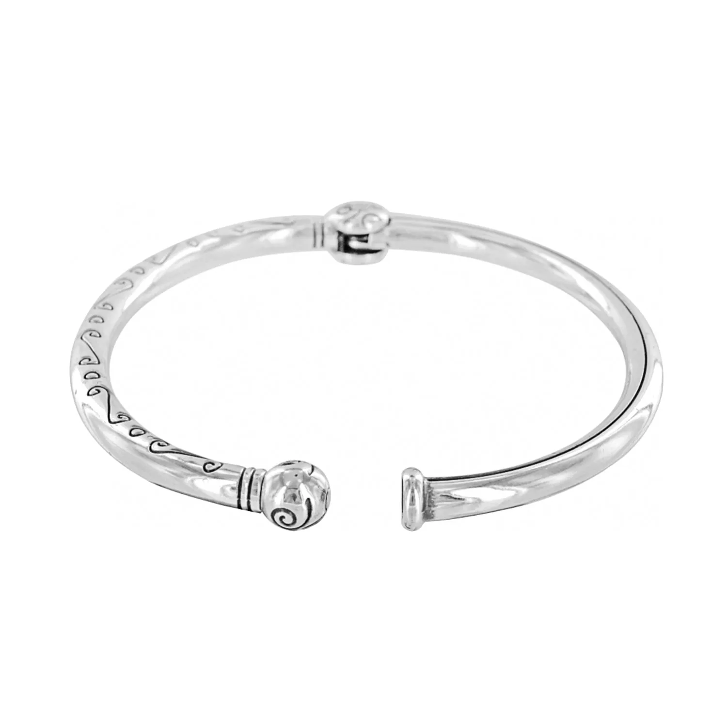 Charming Hinged Bangle