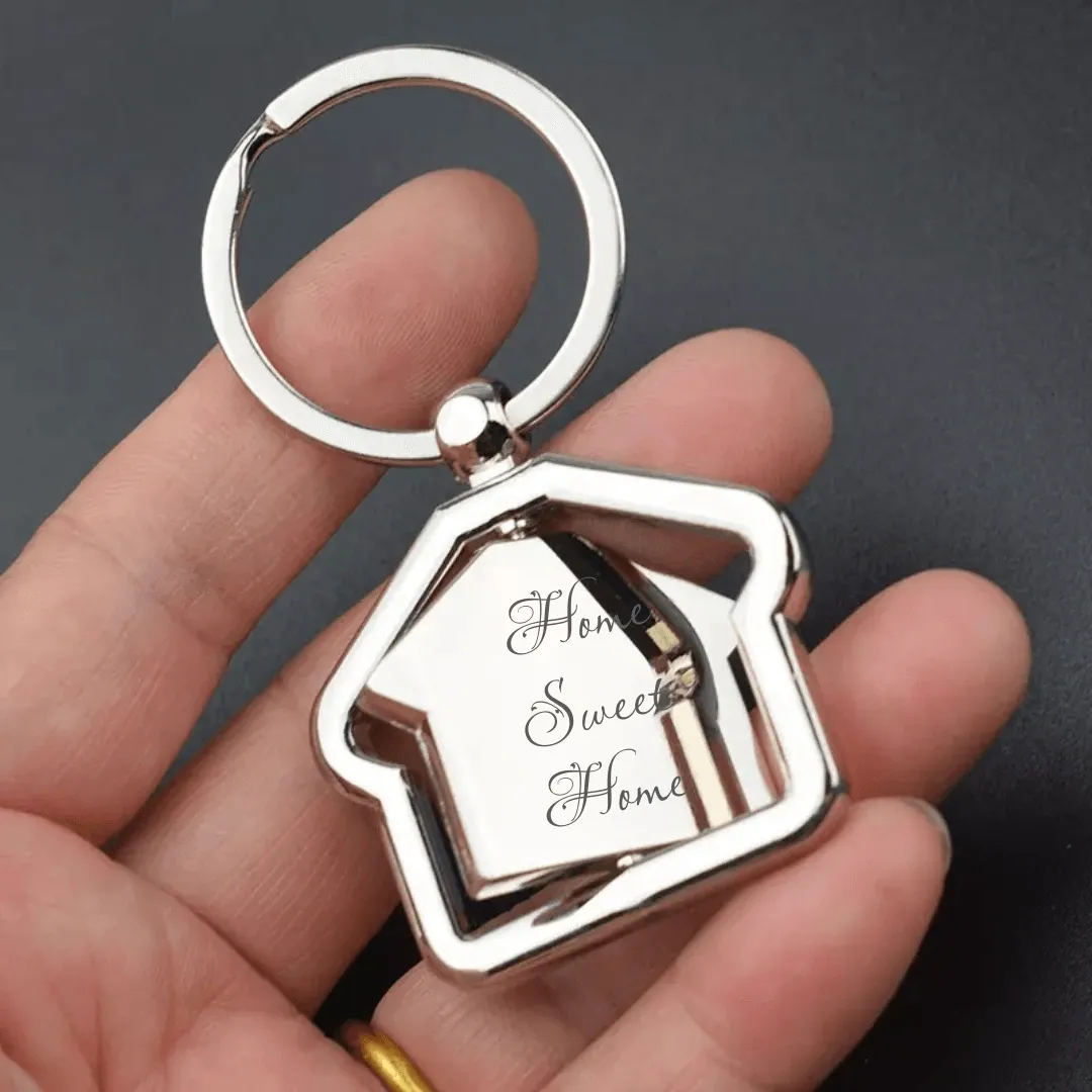 Charming Home Keychain - Christmas Gift
