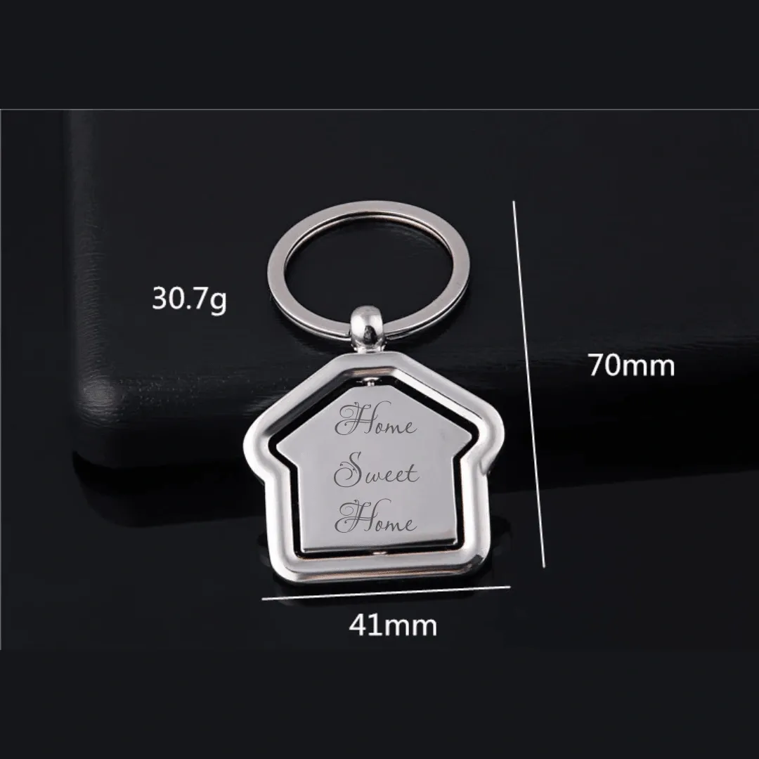 Charming Home Keychain - Christmas Gift