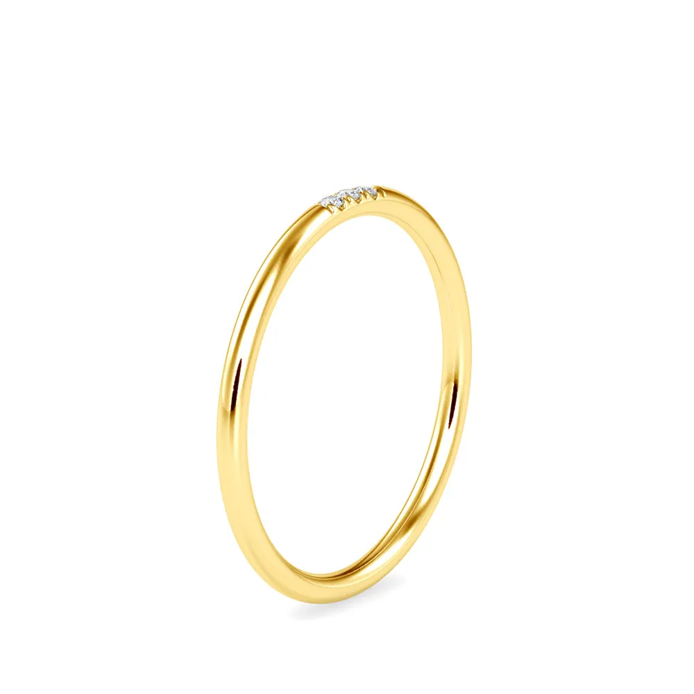 Charming Link Lab-Grown Diamond Ring