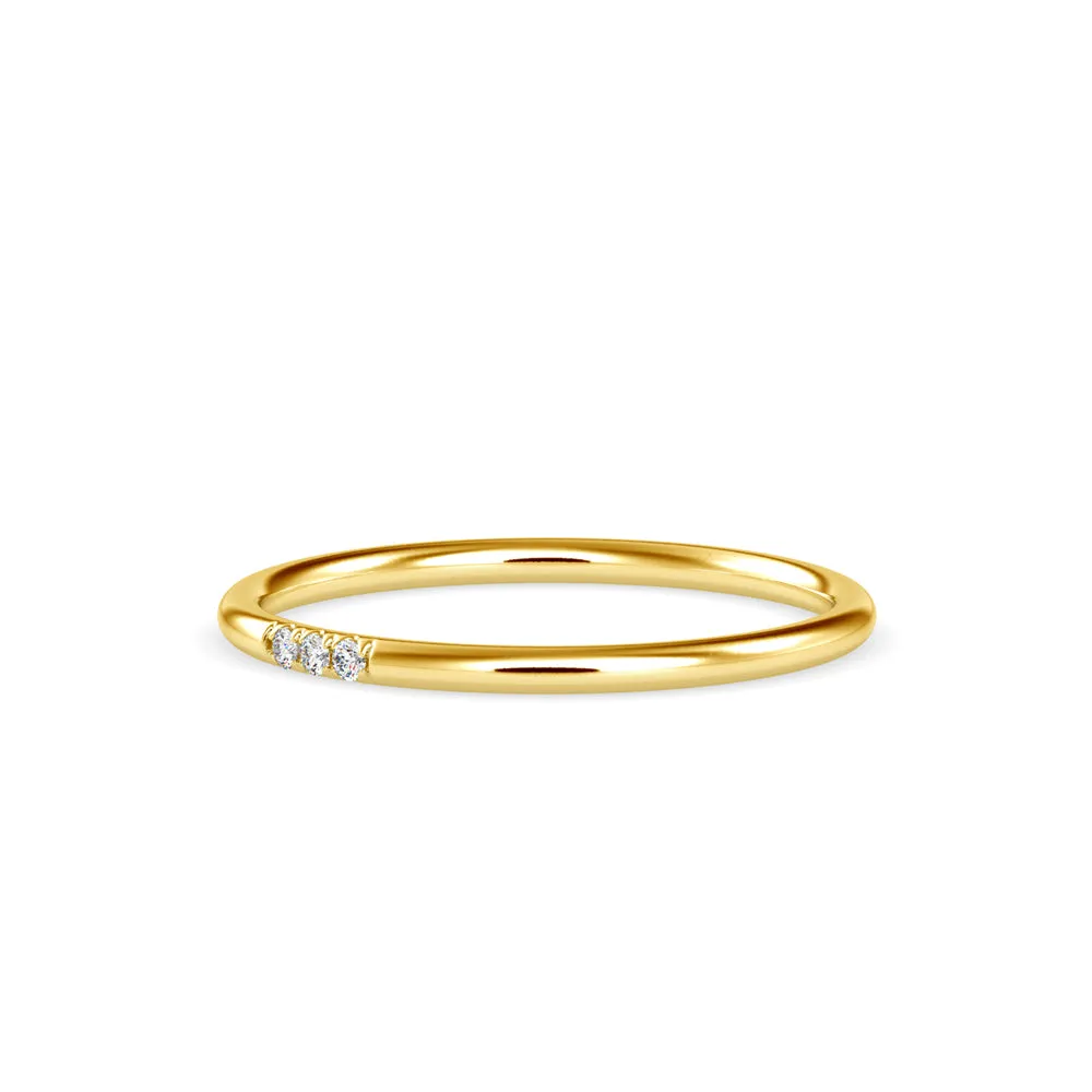 Charming Link Lab-Grown Diamond Ring