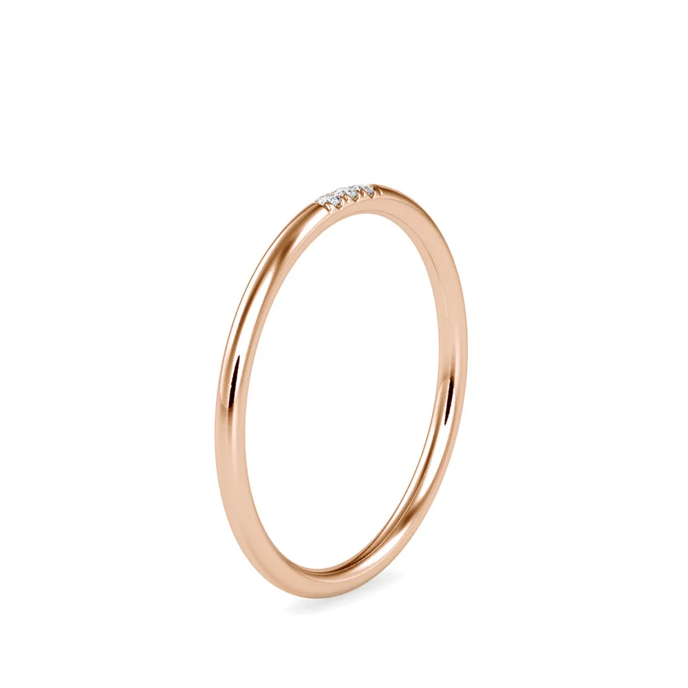 Charming Link Lab-Grown Diamond Ring