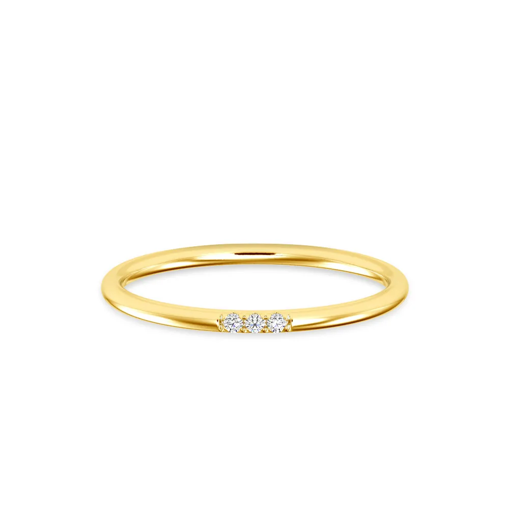 Charming Link Lab-Grown Diamond Ring