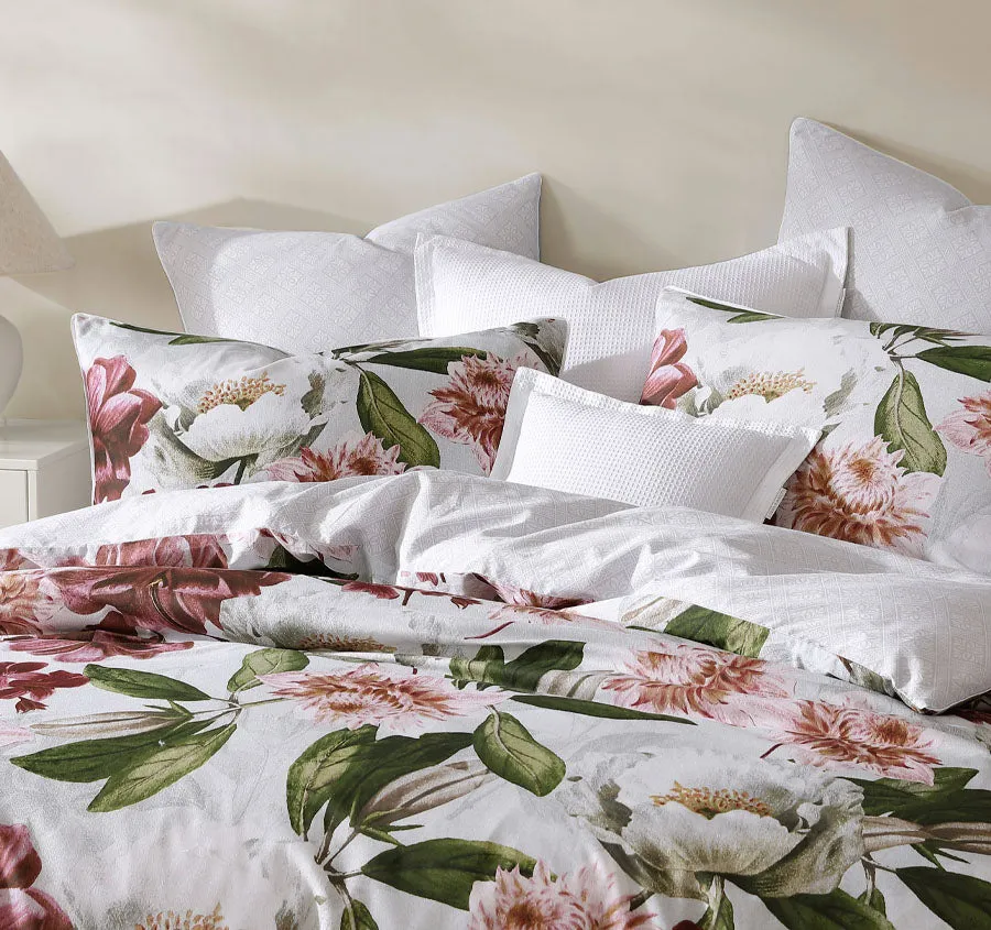 Charming Quilt Cover Set Range Blush