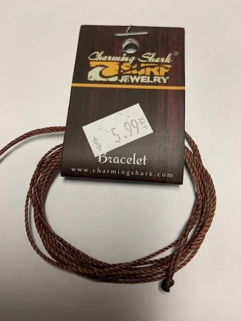 Charming Shark Wax String Bracelet