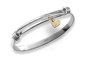 Charming Signature Bracelet w/Diamond