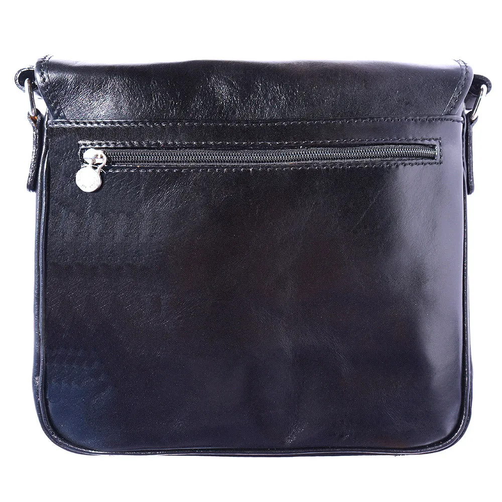 Christopher Messenger bag in cow leather