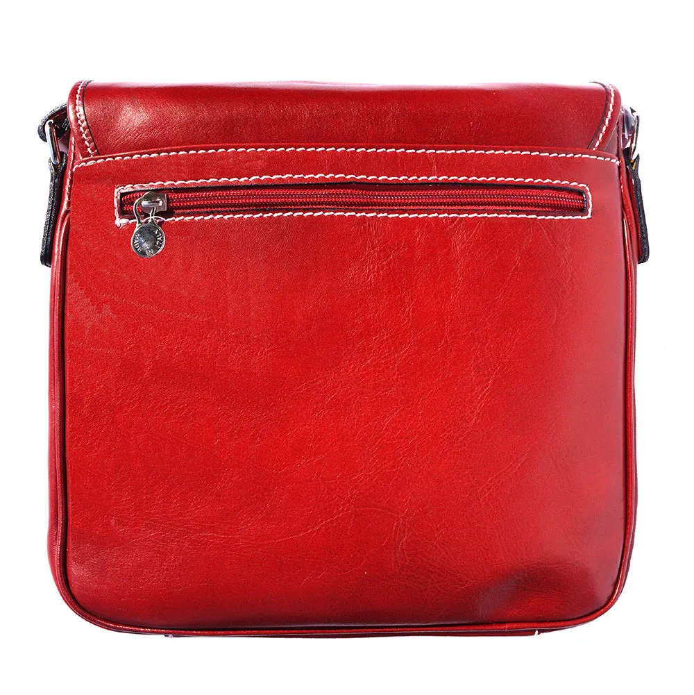 Christopher Messenger bag in cow leather