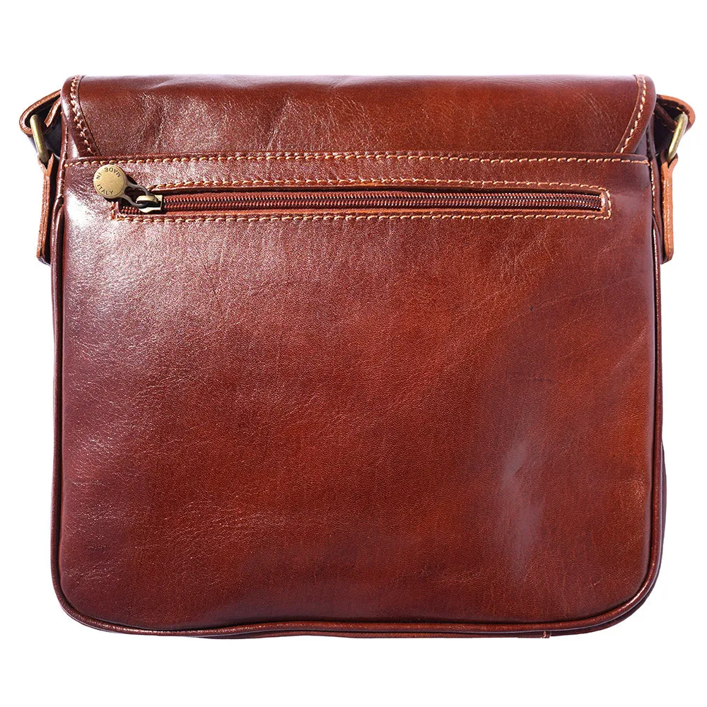 Christopher Messenger bag in cow leather