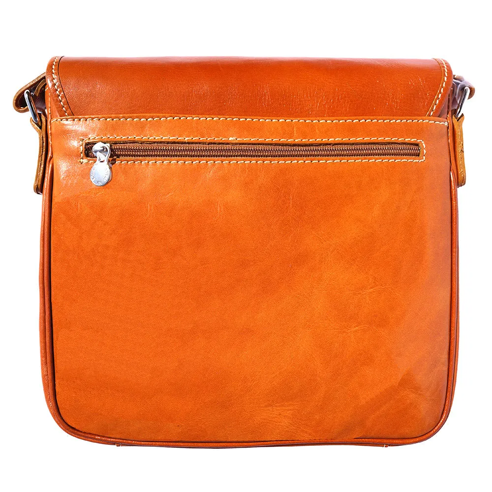 Christopher Messenger bag in cow leather