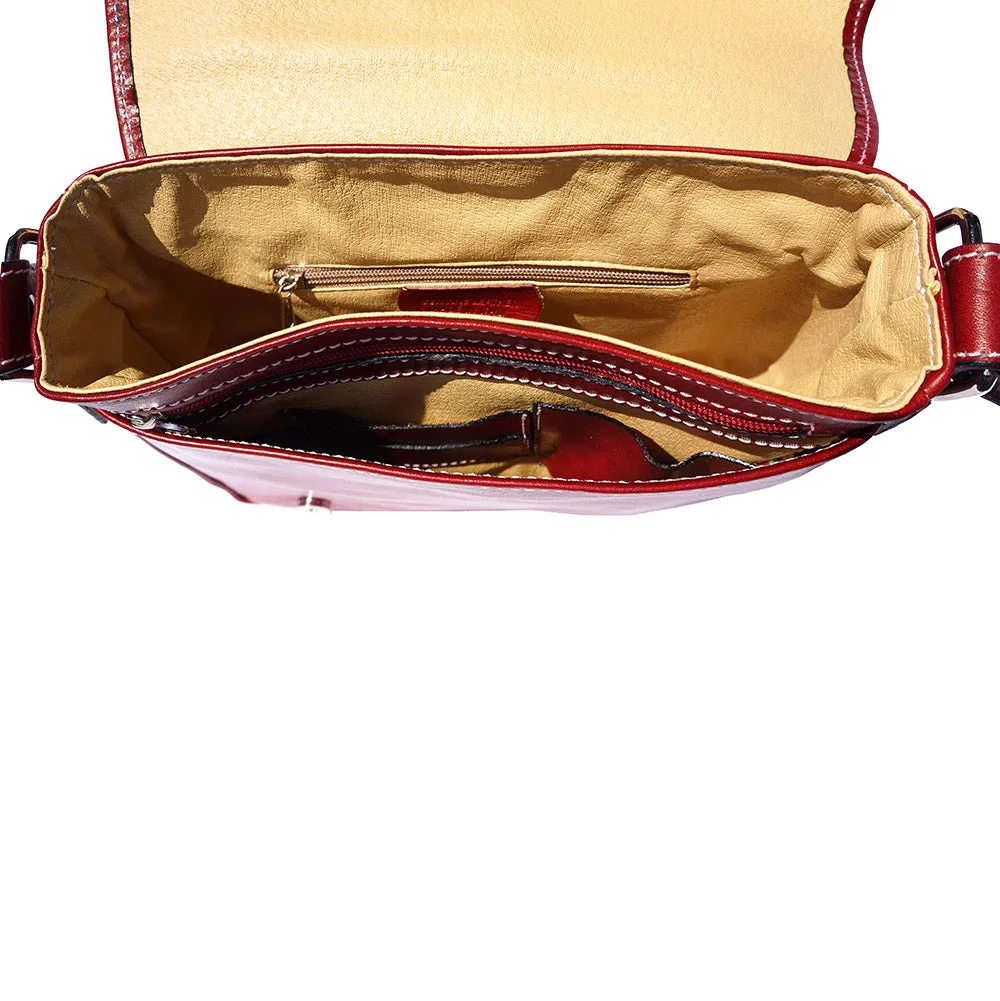 Christopher Messenger bag in cow leather