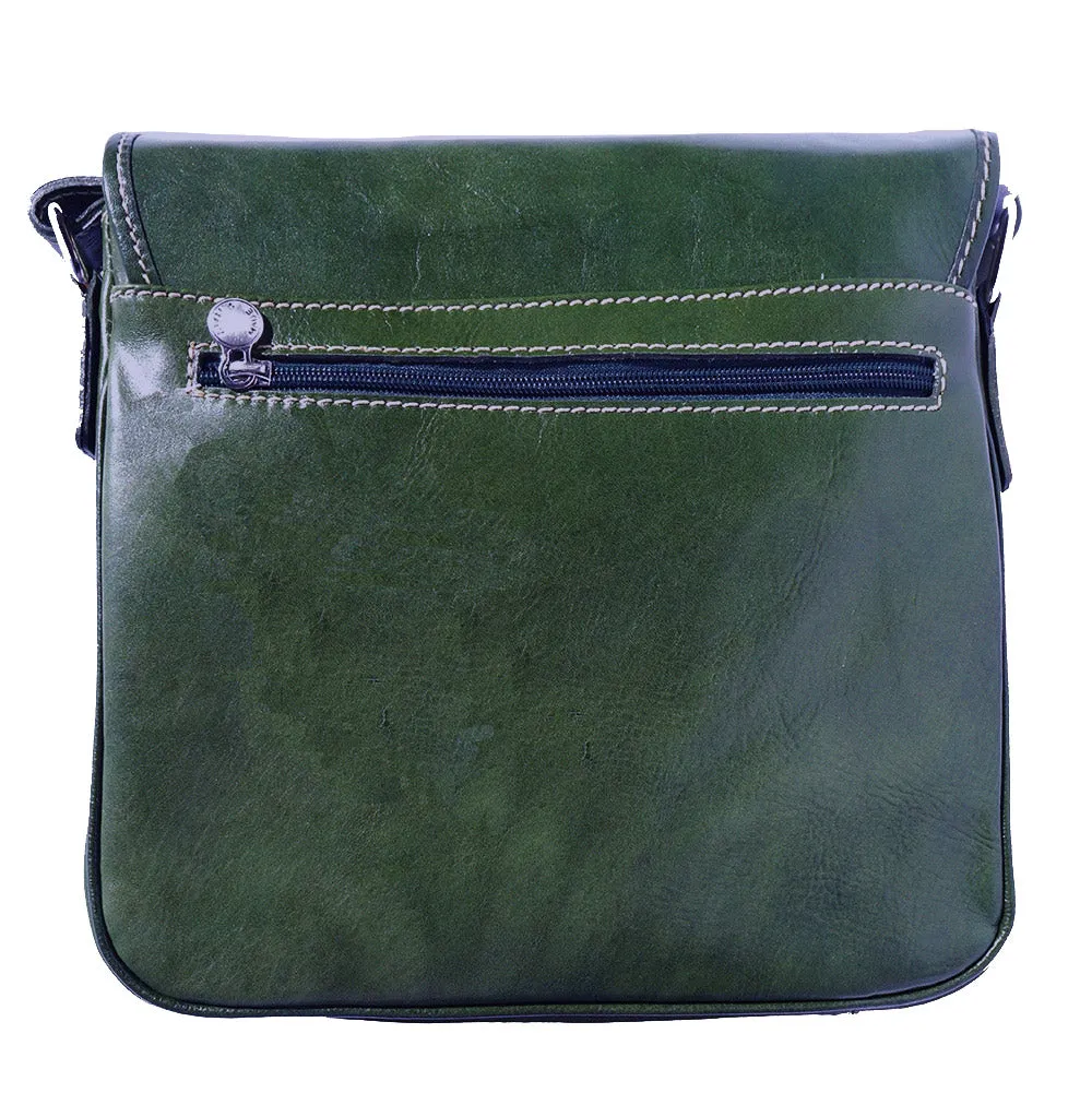 Christopher Messenger bag in cow leather