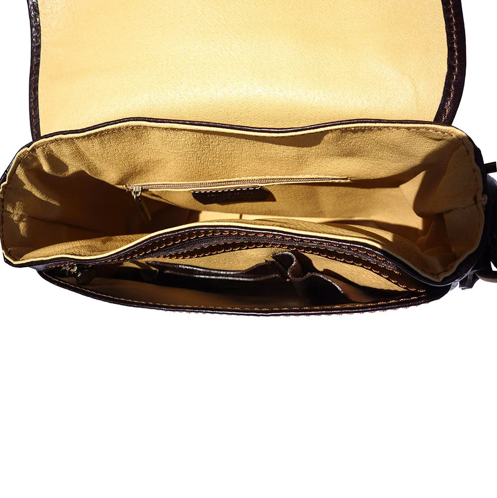 Christopher Messenger bag in cow leather