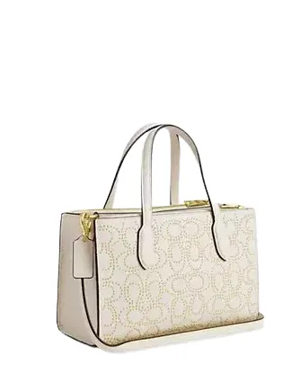 Coach Nina Small Tote Bag With Signature Rivets