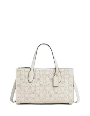 Coach Nina Small Tote Bag With Signature Rivets