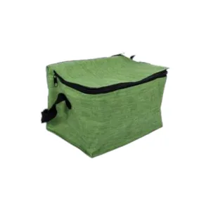 Cooler Bag Nylon Lunch Bag 22x16x16cm  - 6 Can Fit Size