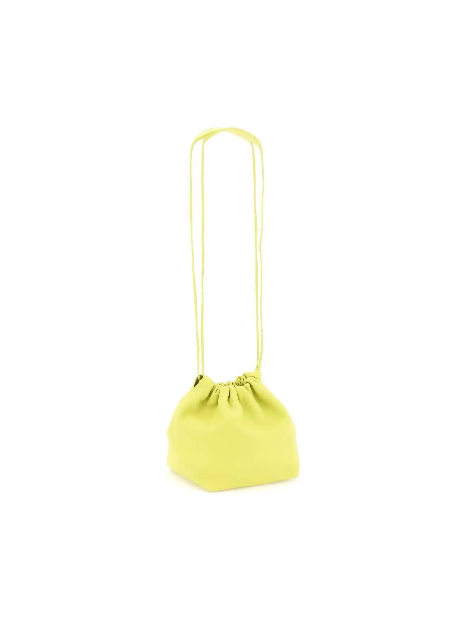 Dumpling Gathered Leather Handbag