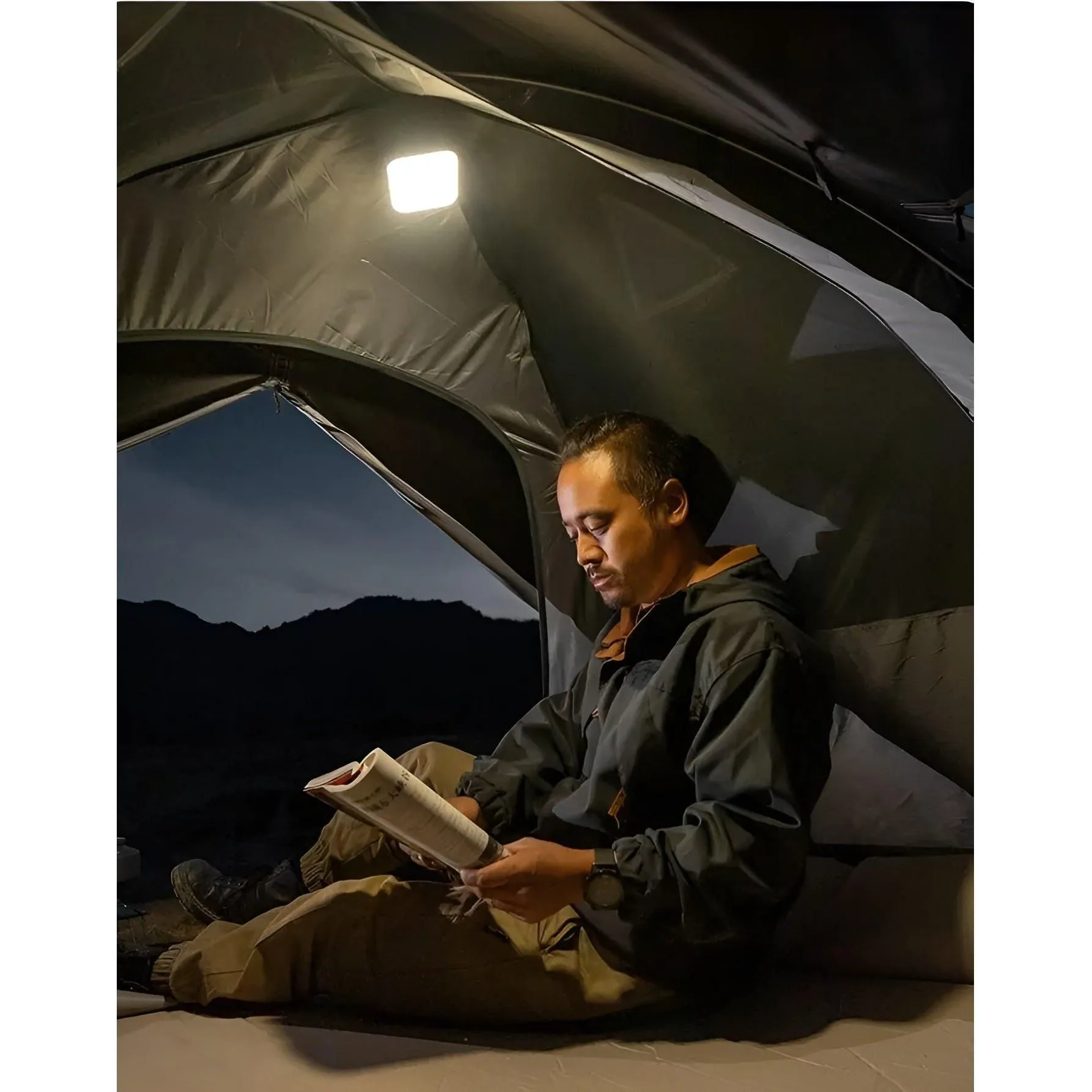 DuraShine Lampe - Wiederaufladbare Magnetische LED-Campinglampe für Ease-Abenteuer