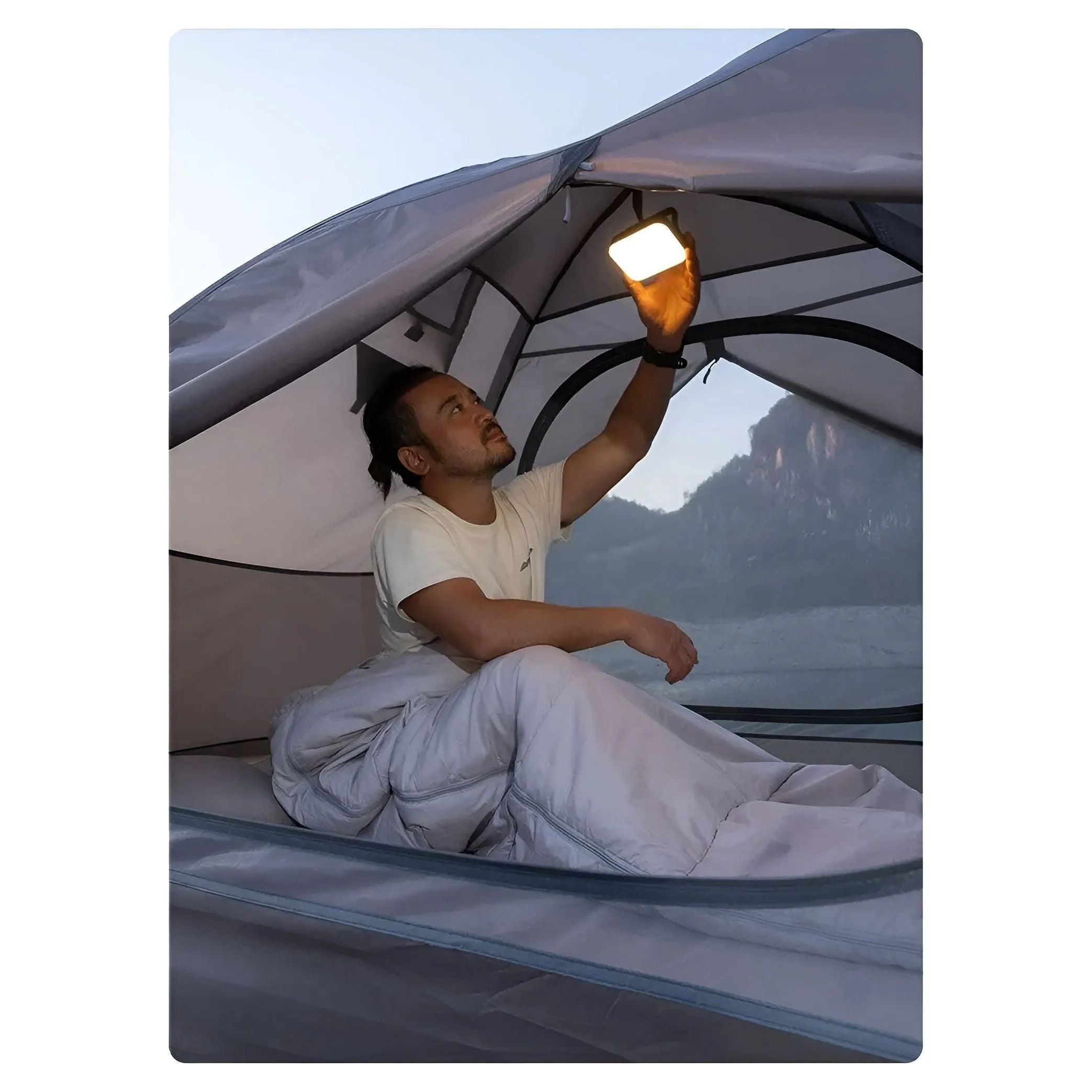 DuraShine Lampe - Wiederaufladbare Magnetische LED-Campinglampe für Ease-Abenteuer