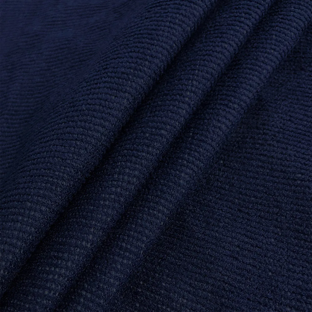 Dyed Terry Towel 100% Waterproof Fitted Mattress Protector In Blue Color