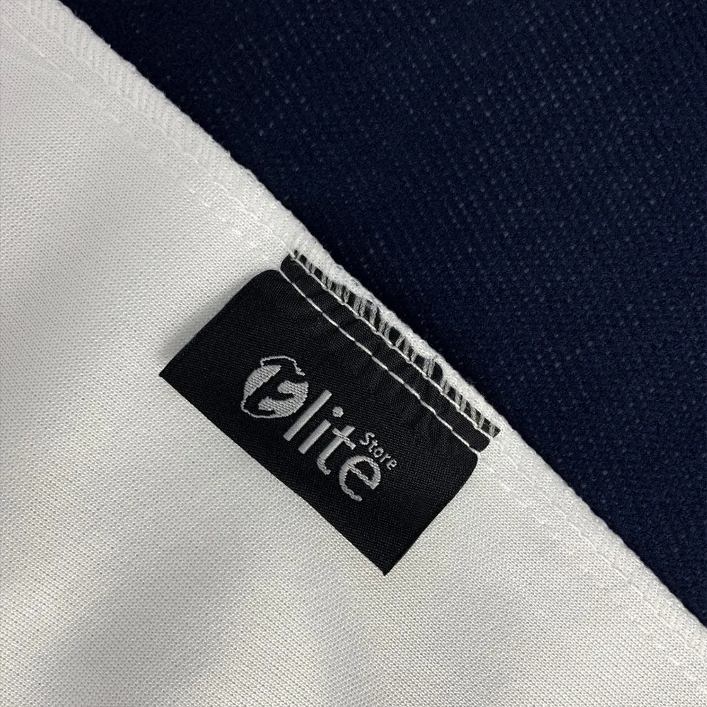 Dyed Terry Towel 100% Waterproof Fitted Mattress Protector In Blue Color