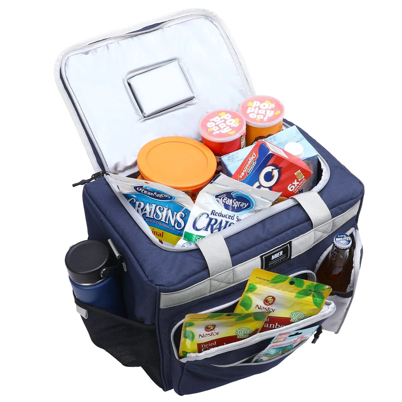 Extra Large Soft Cooler Bag With Opener, 45 Can