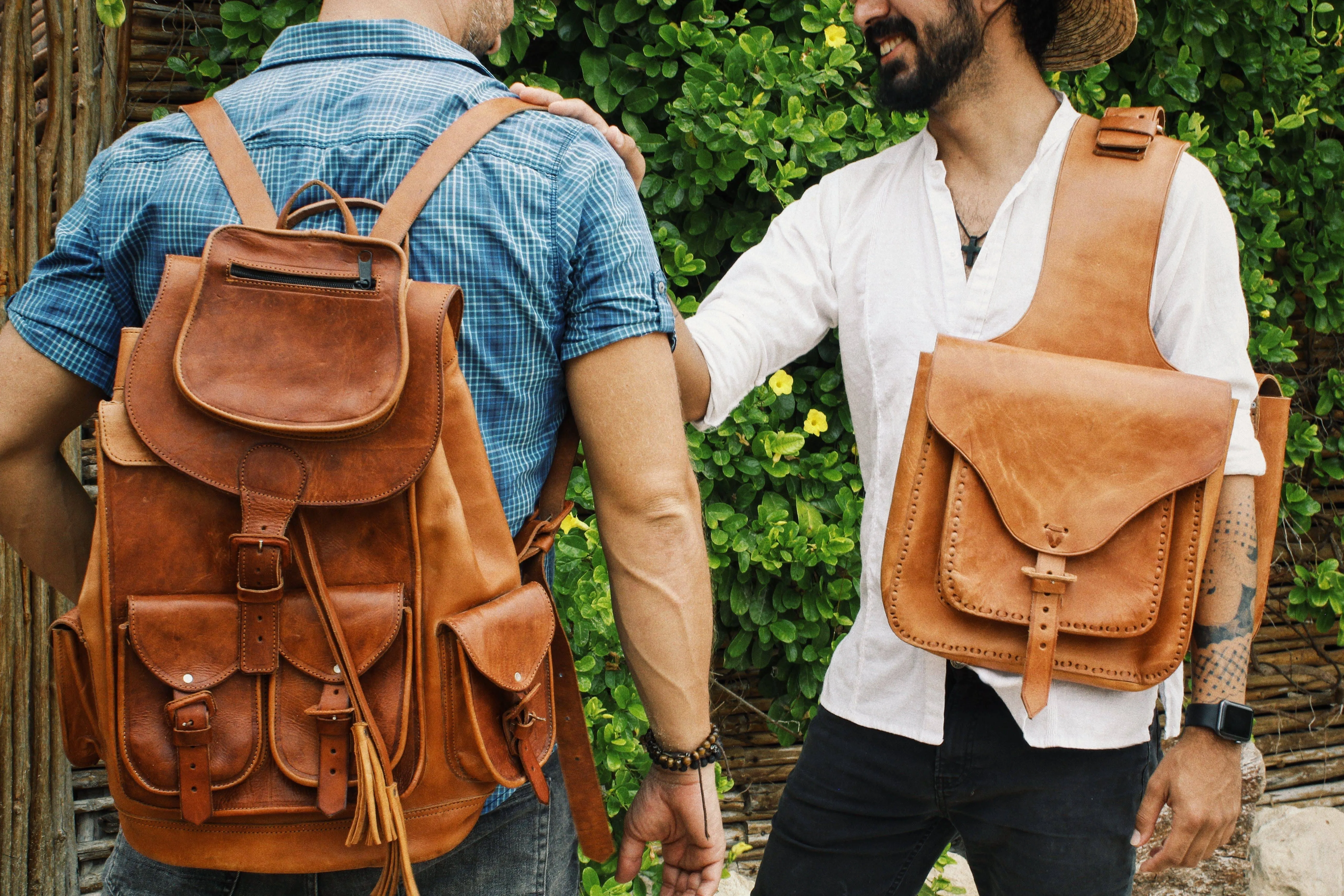 Fargo Leather Saddlebags