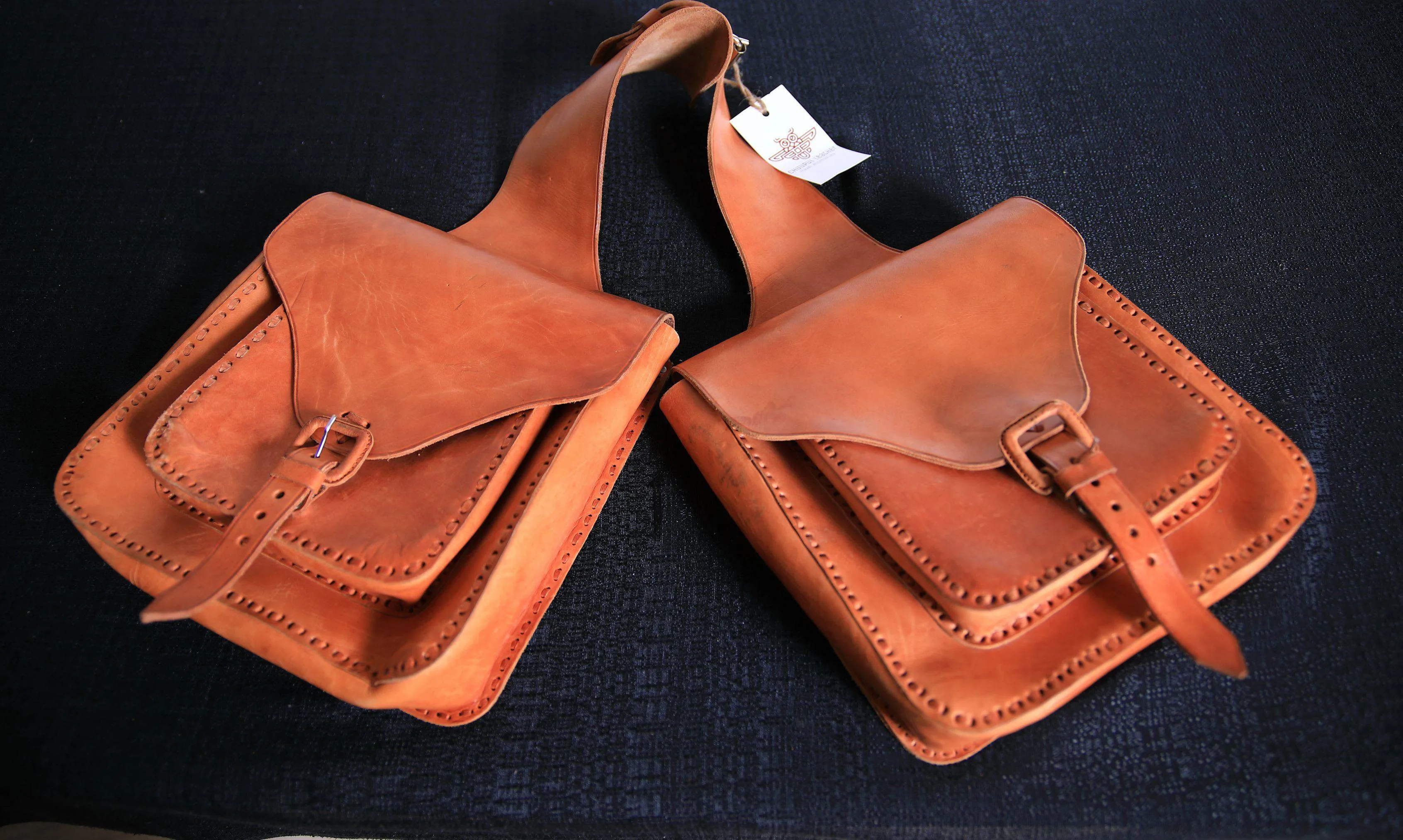 Fargo Leather Saddlebags