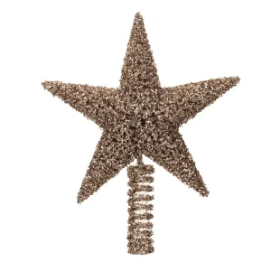 Gold Garland Star Tree Topper