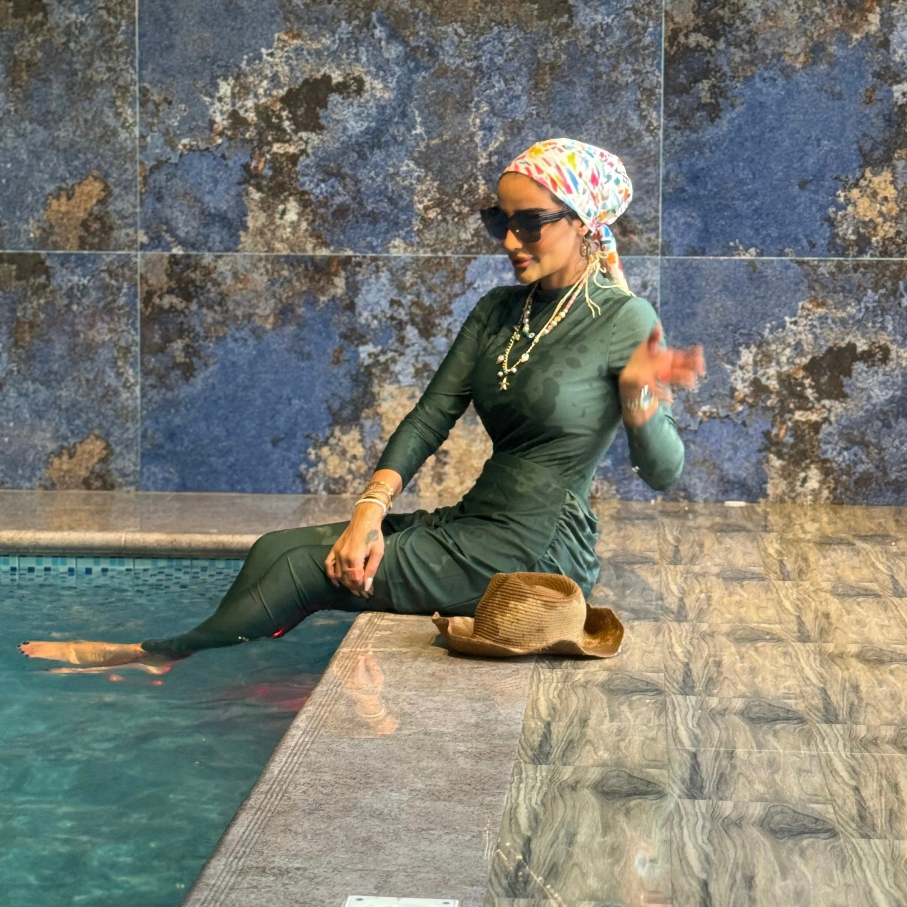 Green burkini