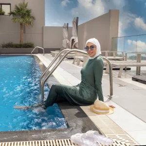 Green burkini