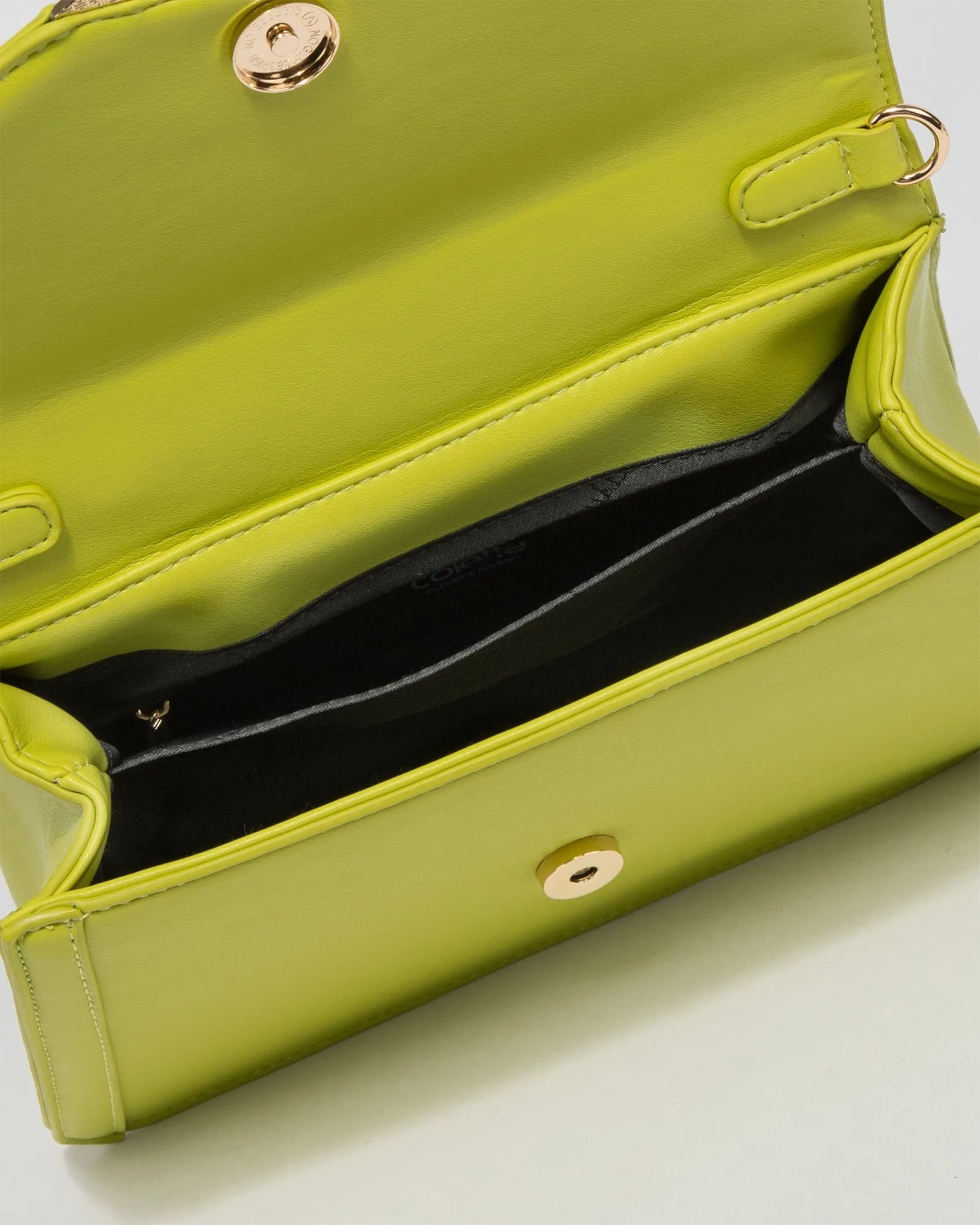 Green Monique Top Handle Mini Bag