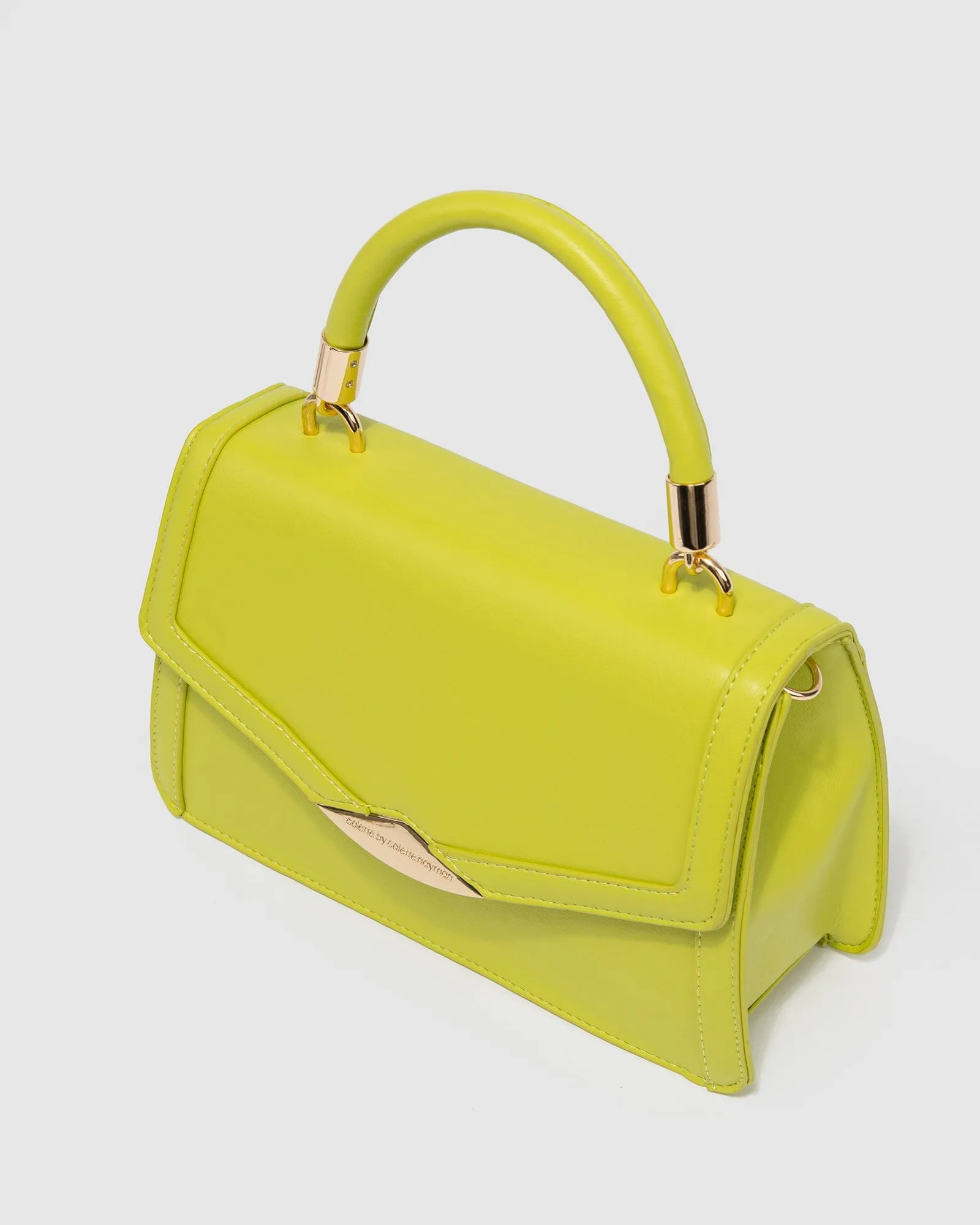Green Monique Top Handle Mini Bag