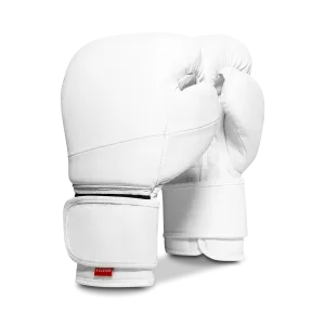 Icon Pro Training Boxing Gloves: Snow