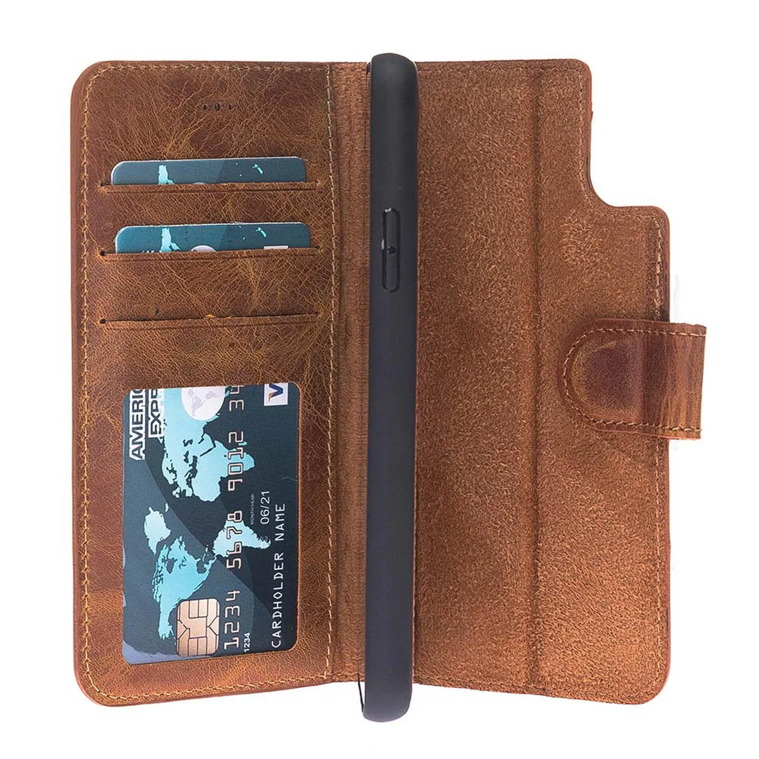 iPhone X / XS Leather Wallet Case